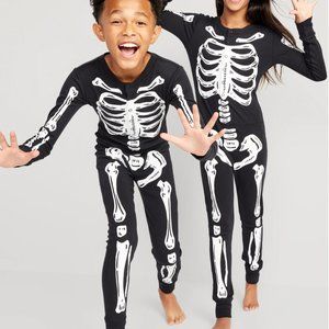 NWT Old Navy Skeleton Gender-Neutral Pajamas for Kids XL